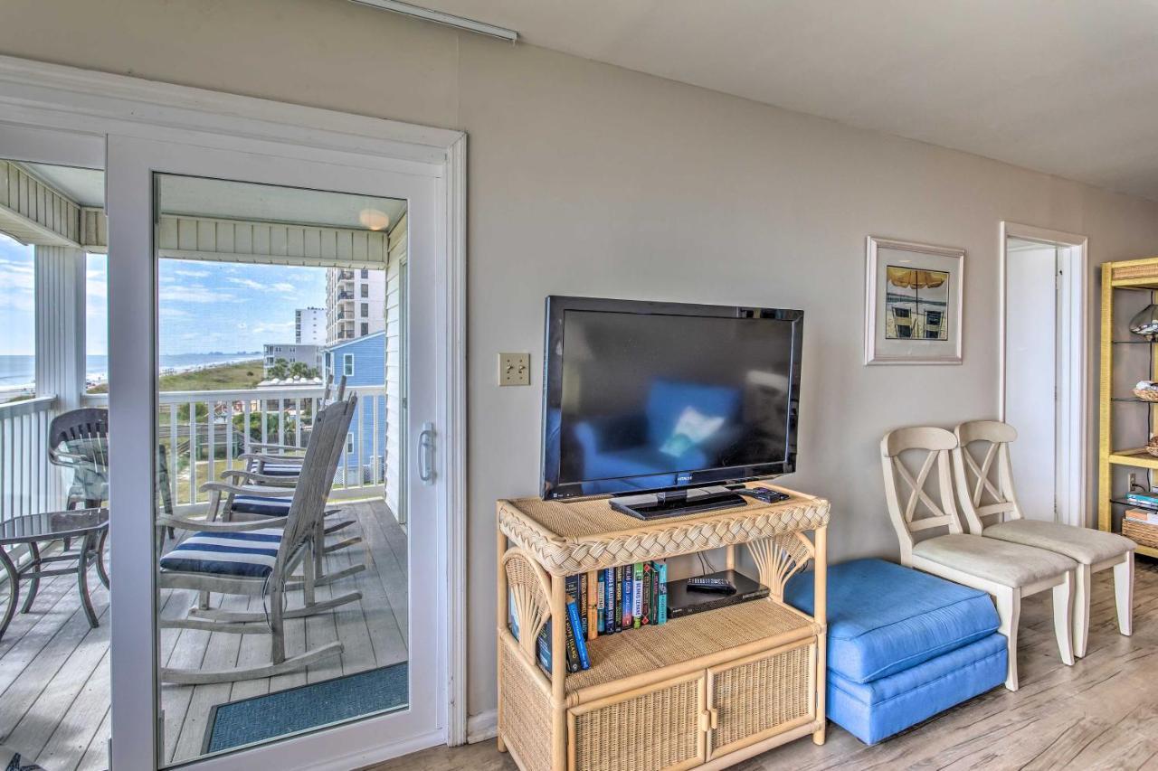 Bright Beachy Condo With Boardwalk Access And Patio! Myrtle Beach Exterior photo