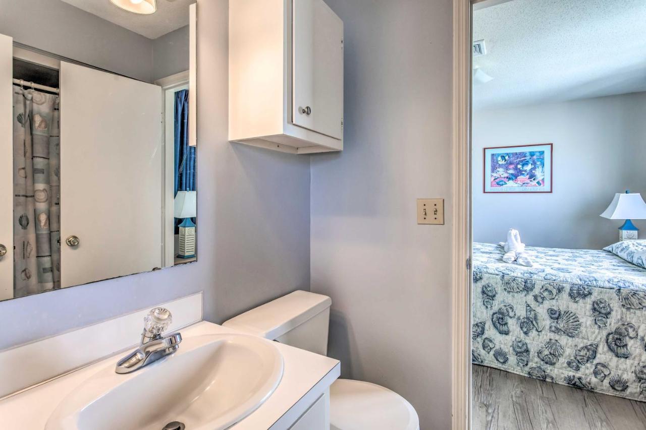 Bright Beachy Condo With Boardwalk Access And Patio! Myrtle Beach Exterior photo