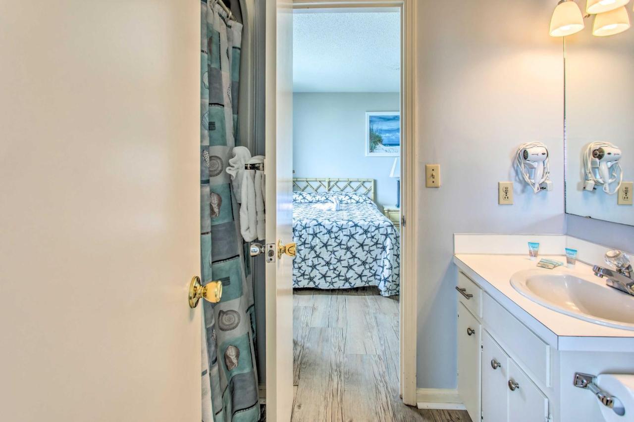 Bright Beachy Condo With Boardwalk Access And Patio! Myrtle Beach Exterior photo