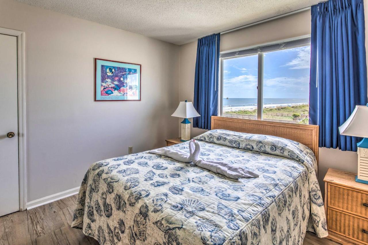 Bright Beachy Condo With Boardwalk Access And Patio! Myrtle Beach Exterior photo