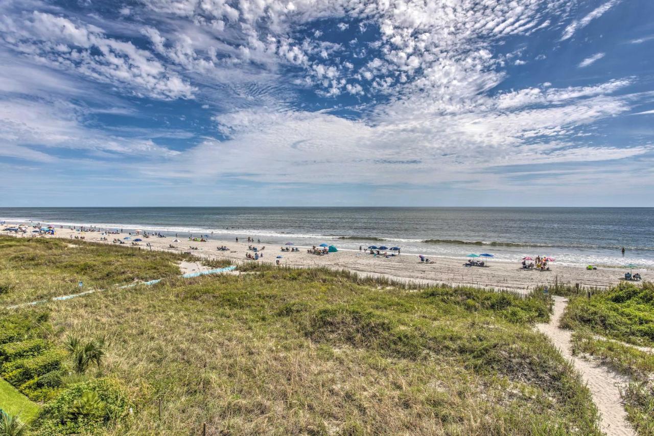 Bright Beachy Condo With Boardwalk Access And Patio! Myrtle Beach Exterior photo