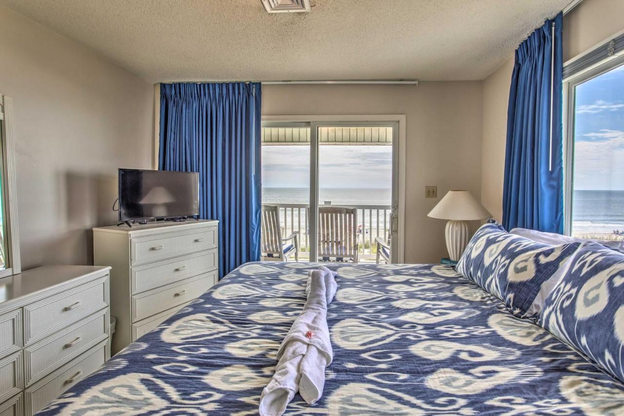 Bright Beachy Condo With Boardwalk Access And Patio! Myrtle Beach Exterior photo
