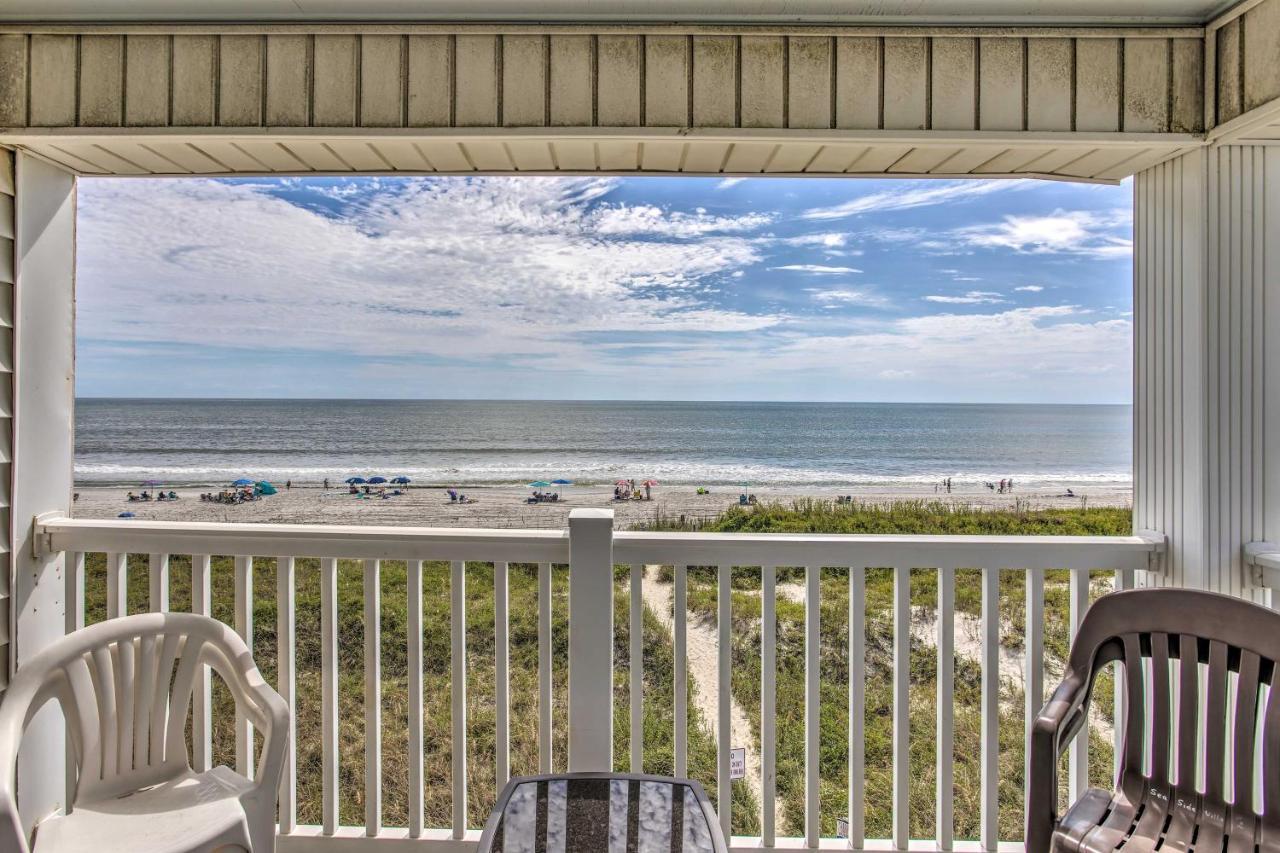 Bright Beachy Condo With Boardwalk Access And Patio! Myrtle Beach Exterior photo